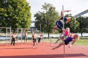 Wiedereröffnung Calisthenics-Park