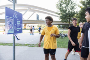 Start der Plattform „QR Trainer:in“