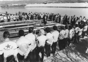 Der Rudersport hat in Linz eine lange Historie. Nach dem Wintertraining folgt das “Anrudern” auf Freiwasser