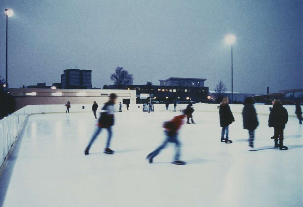 Neue Eislauffläche beim Schörgenhubbad