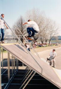 Neue Skateanlage Am Damm in Urfahr