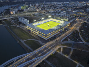 Neues Stadion für den FC Blau-Weiß Linz