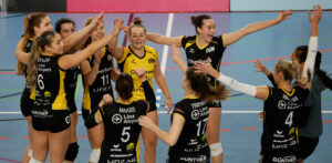 Volleyball-Triple für Steelvolleys